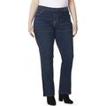 Just My Size Women's Plus-Size 4 Pocket Jeans with Velvet Ribbon