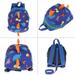 OTVIAP Cute Cartoon Dinosaur Baby Safety Harness Backpack Toddler Anti-lost Bag Children Schoolbag,Baby Safety Harness Backpack, Toddler Anti-lost Bag