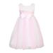 Richie House Girls' Princess Party Dress with Mesh Covered Bottom RH2412