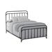 Latitude Run® Nasyr Metal Framed Bed Metal in Black | 49.76 H x 55.12 W x 56 D in | Wayfair FA43976CE2C5461CA4B155D2C28933F0