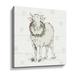The Holiday Aisle® Modern Farmhouse Christmas Sq X - Painting on Canvas in Green | 10 H x 10 W x 2 D in | Wayfair 120E3065FBEB48988BB5A0776AD2F78E