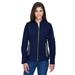 The Ash City - North End Ladies' Three-Layer Fleece Bonded Soft Shell Technical Jacket - CLASSIC NAVY 849 - XL