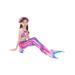 CVLIFE 4-13Year Mermaid Tail Bikini Swimsuits Girls Swimwear Beachwear Swimwear 3PCS for Kids Children Baby Fance Tail Swimdress Quick Dry