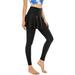 Sexy Dance Fashion Women's Casual Solid Color Yoga Pants Fake Two-Piece Leggings Sports Skirt Slim Fit Trouser for Sport Fitness Workout
