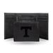 Tennessee NCAA Volunteers Laser Engraved Black Synthetic Leather Trifold Wallet