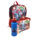 Marvel Avengers 16" Backpack & Detachable Lunch Bag w/ 16oz Water Bottle Groot