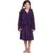 Leveret Boys Girls Solid Fleece Sleep Robe (Size 2-14 Years) Variety of Colors