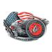 American Hero Flag Eagle Navy Military Marine Corps Army Belt Buckle Head Metal Buckle-BB-002