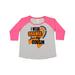 Inktastic I Wear Orange For My Cousin Leukemia Awareness Adult Women's Plus Size T-Shirt Female Baseball Heather and Hot Pink 3X