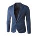 Men's Formal Suit Blazer Coat Business Casual One Button Slim Fit Jacket Tops