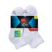 Hanes Men's 'BIG-TALL' 6-Pack X-Temp Active Cool Ankle Socks (White, Shoe: 12-14 / Sock: 13-15) Fresh IQ Advanced Odor Protection Technology, Extra-Thick Active Cooling, Reinforced Heel-Toe AC12P