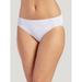 Jockey Women's No Panty Line Promise Tactel Bikini, White, 6