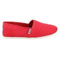 BOBS from Skechers Women's Plush Peace and Love Flat,Red,9.5 M US