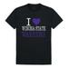 I Love Winona State University Warriors T-Shirt Black XX-Large