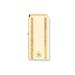 Gold-plated Kelly Waters Star Cut .001ct Diamond Hinged Money Clip; for Adults and Teens; for Women and Men