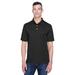 Men's Cool & Dry Stain-Release Performance Polo - BLACK - M