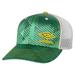 Umbro Men's Low Crown Precurved Snap-Back Adjustable Baseball Cap, Green/Yellow/White