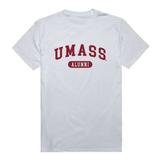 UMASS University of Massachusetts Amherst Minuteman Alumni Tee T-Shirt White 2XL