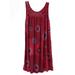 Women's Summer Sleeveless Casual Swing Dress Floral Printed Simple T-Shirt Loose Dresses