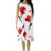 Lauren By Ralph Lauren NEW White Women's Size 0 Floral Shift Dress