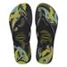 Havaianas Women's Slim Organic Black/Grey Sandals 8M/9-10W US/39-40 BR