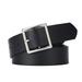 Seyurigaoka Unisex Waist Belt Alloy Buckle Versatile Leather Wide Belt for Pants Dress