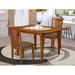 Winston Porter Agesilao Butterfly Leaf Solid Wood Rubberwood Dining Set Wood/Upholstered in Brown | Wayfair 8FEBC1A79BFA48B1A3BB5362270F38CB
