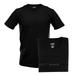 GOLBERG Men's Cotton Crew Neck T-Shirt - Lightweight Tagless Undershirt - Single Pack in Many Sizes - Black