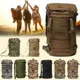 50L Waterproof Outdoor Military Tactical Pack Sports Backpack Bag Camping Fishing Travel Bag Portable Shoulder Strap