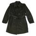 Mens Coat Green Double Breasted Trench $495 42R