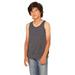 The Bella + Canvas Youth Jersey Tank Top - DK GREY HEATHER - S