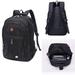 Men Boys Backpack Nylon Waterproof College Sports Travel Laptop Zipper Schoolbag Back To School