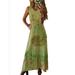 Women Plus Szie Kaftan Casual Long Maxi Dress For Women Paisley Flowing Party Sundress Holiday Long Sundress Women Evening Cocktail Party Sundress Beachwear Swimwear