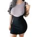 ZIYIXIN Women Fashion Sleeveless Strappy Suspender Summer Midi Dress