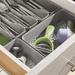 Rebrilliant Ola 2" H x 6" W x 9" D Multi-Purpose Drawer Organizer Plastic in Gray | 2 H x 6 W x 9 D in | Wayfair 5F147B25FBE446AD9CD1203E23F0564D