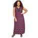 Catherines Women's Plus Size Terrace Ridge Maxi Dress