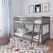 Aileana Twin Over Twin Solid Wood Bunk Bed by Lark Manor™ kids Wood in Brown | 50 H x 42.5 W x 81.5 D in | Wayfair 247746707DA14CB8B3991D8306D7CECA