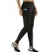 UKAP Women Compression Tights Leggings Fitness Pants Running Sports Gym Yoga Base Layer Trousers with Pockets