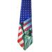 Stonehouse Collection Men's Patriotic Tie - American Flag Tie - 4th of July Tie