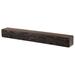 Dogberry Collections Rough Hewn Fireplace Shelf Mantel, Wood in Brown | 5.5 H x 72 W x 9 D in | Wayfair m-hewn-3605-dkch-none