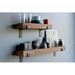 17 Stories Chumbley 2 Piece Reclaimed Barn Wood Bracket Shelf Wood in Brown | 3 H x 40 W x 7 D in | Wayfair 9A77428181524F9994818C15D3CFA322