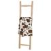 Millwood Pines 5 ft Blanket Ladder Wood/Solid Wood in Brown | 58 H x 15.75 W x 2.5 D in | Wayfair E0454C07A181478BA2CF3B7A5E61F307