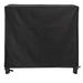 Rebrilliant Modern Leisure Monterey 8ft Log Rack Cover, 96"L x 24"W x 42"H in Black | 42 H x 24 W x 48 D in | Outdoor Cover | Wayfair