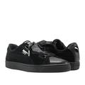 Puma Basket Heart Bubble Black-Black Women's Sneakers 36644101