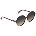 Longchamp Brown Gradient Round Ladies Sunglasses LO607S 001 59