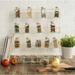 Rebrilliant Ohagan 36 Jar Spice Rack, Metal | 19.96 H x 16.94 W x 2.3 D in | Wayfair E843C91D677249A3AA8E53B4AE43322E