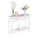 Lark Manor™ Mayall 36" Console Table Wood in White | 29.5 H x 36 W x 13.75 D in | Wayfair 0F1CC33755834650AC64E6BD3B15AA8D