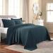 House of Hampton® Daryah 100% Cotton Modern & Contemporary Oversized Coverlet/Bedspread Set Cotton in Blue | King Coverlet + 2 Shams | Wayfair