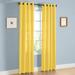 Winston Porter Jashon Solid Semi-Sheer Grommet Curtain Panels Polyester in Green/Blue | 84 H in | Wayfair 20BEB9C1C0A740CCBCF5B8D06BC1455A