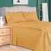 Eider & Ivory™ Mitchell Egyptian-Quality Cotton 300 Thread Count Solid Deep Pocket Luxury Bed Sheet Set in Yellow | Full | Wayfair